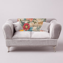 Cobertor De Velo Flor Russo Colorida