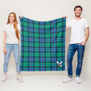 Cobertor De Velo Flor Scotts Da Xadrez De Tartan Scotland