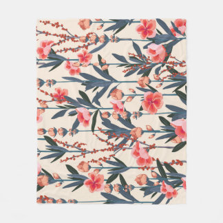 Cobertor De Velo Florais de Jardim: Vintagem Botânica Tropical