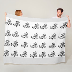 Cobertor De Velo Floral