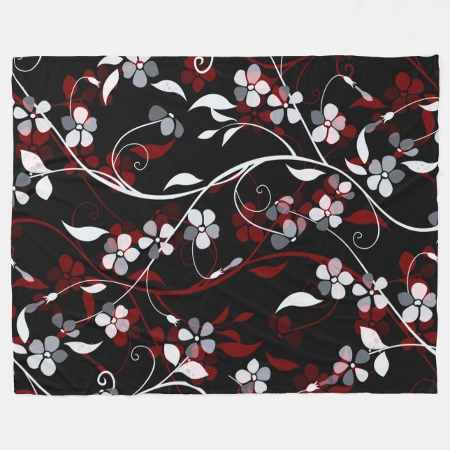 Cobertor De Velo Floral (Frente (Horizontal))