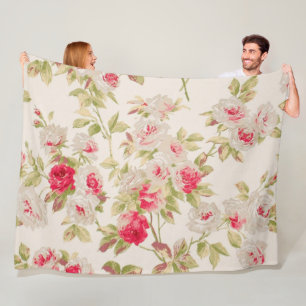 Cobertor De Velo Floral