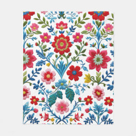 Cobertor De Velo Floral