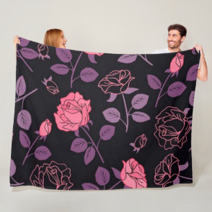 Cobertor De Velo Floral