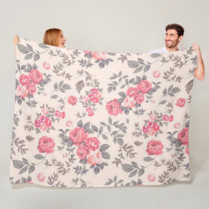 Cobertor De Velo Floral