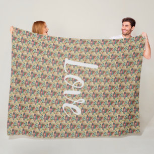 Cobertor De Velo Floral