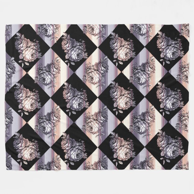 Cobertor De Velo Floral (Frente (Horizontal))