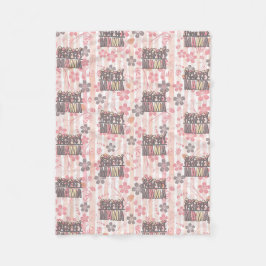 Cobertor De Velo Floral Boho Mama