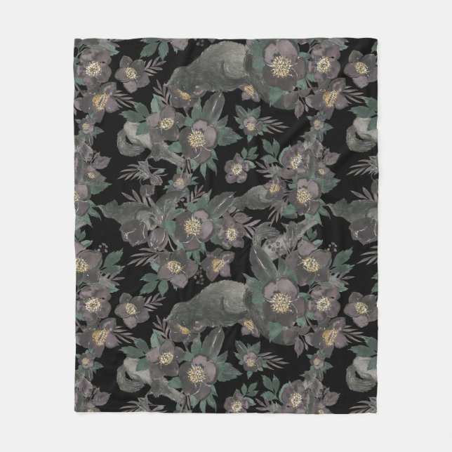 Cobertor De Velo Floral Cozy Blanket (Frente)