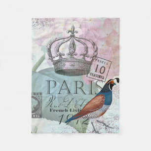 Cobertor De Velo Floral de Paris