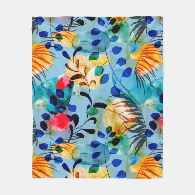 Cobertor De Velo Floral estética (Frente)