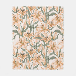 Cobertor De Velo Floral estético