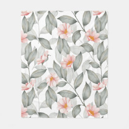 Cobertor De Velo Floral estético