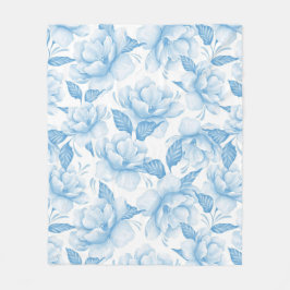 Cobertor De Velo Floral estético