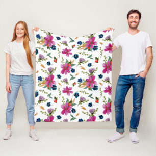 Cobertor De Velo Floral Joyeaux Signature Blanket