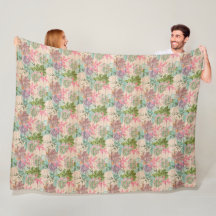 Floral Moderno Vintage Sobre A Trendência De Madei