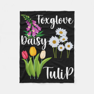 Cobertor De Velo Floral Sutil Anti Trump Flores Dedaleira Margarida