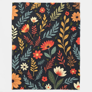 Cobertor De Velo Floral Vintage Bela Coleção Popular