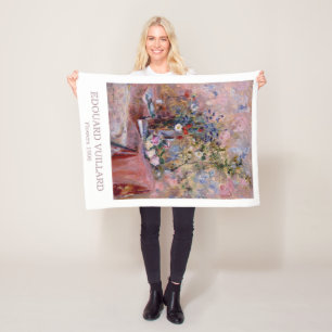 Cobertor De Velo Flores de 1906 por Edouard Vuillard