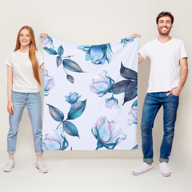 Cobertor De Velo Flores de Aquarela 10 (In Situ)