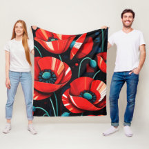 Flores de Papoula Papaver
