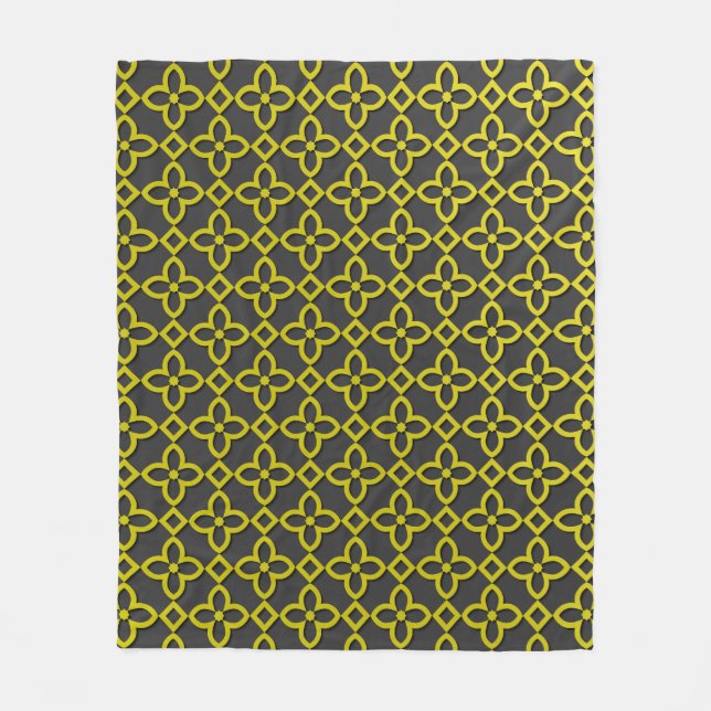 Cobertor De Velo Flores Douradas (Frente)