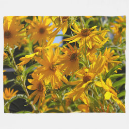 Cobertor De Velo Flores en mi hierbas " flores em minhas ervas dani