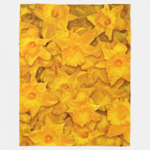 Cobertor De Velo Flores Narciso
