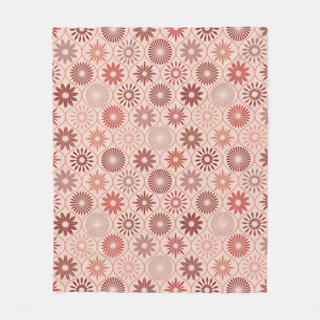 Cobertor De Velo Flores Ogee Boho (Frente)