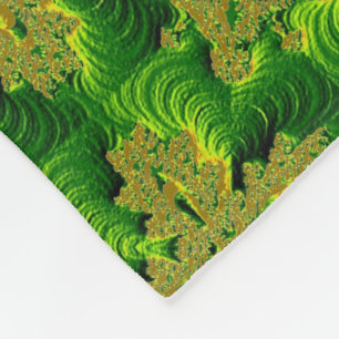 Cobertor De Velo Flores Retro em 3D, Artdeco