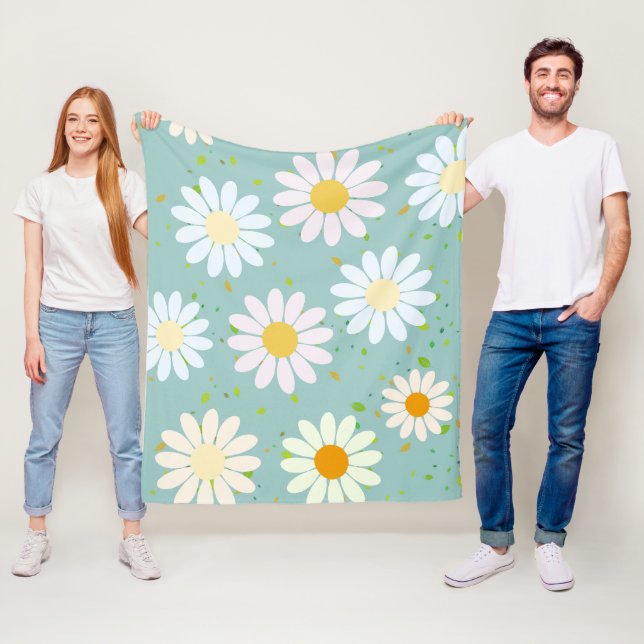 Cobertor De Velo Flores Simples de Margarida Florn Trendy Girly (In Situ)