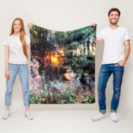 Cobertor De Velo Floresta Encantada