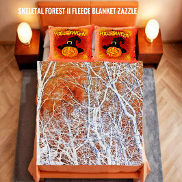 Cobertor De Velo Floresta Esqueletal II