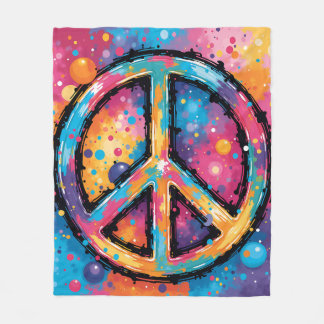 Cobertor De Velo Flórida de paz vibrante