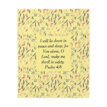 FLORO Amarelo Paz Segurança do Sono Cristão