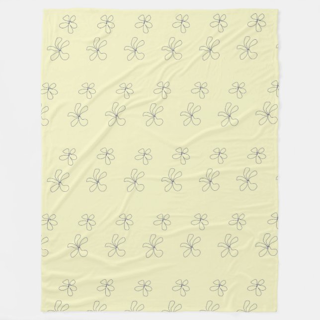 Cobertor De Velo flower blanket (Frente)