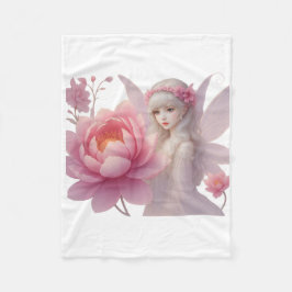 Cobertor De Velo Flower Fairy Girl Ethereal Fantasy Art Design