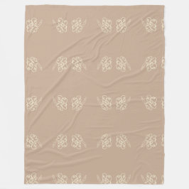 Cobertor De Velo flower paint blanket