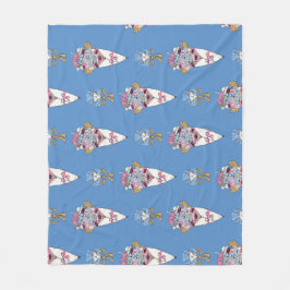 Cobertor De Velo Flower & Perfume Bouquet Bundle on blue