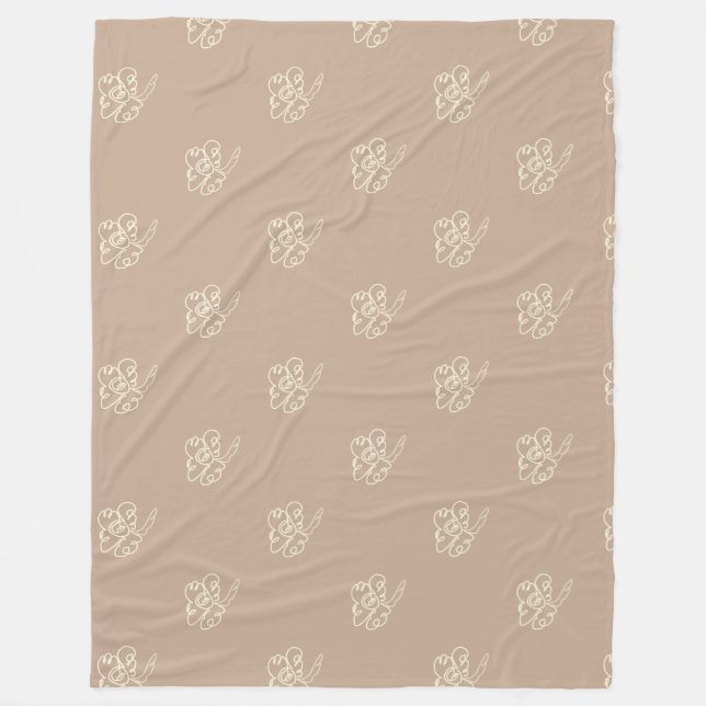 Cobertor De Velo flower pillow (Frente)