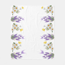 Cobertor De Velo Flowers