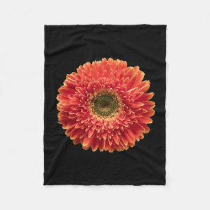 Cobertor De Velo Flowers Orange Gerbera Daisy