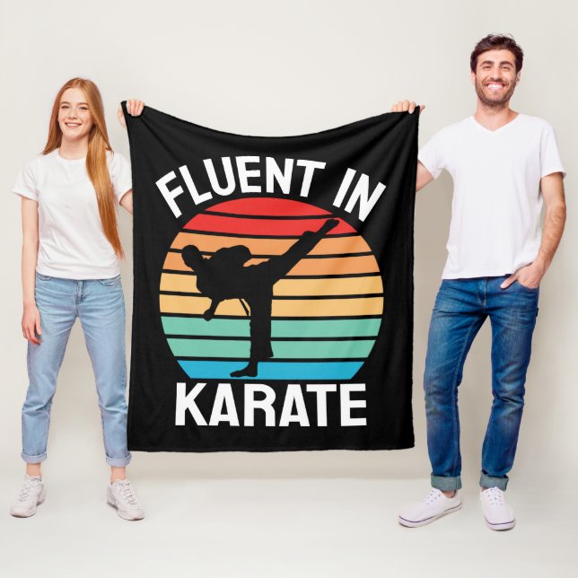 Cobertor De Velo Fluente em Karate Karate Divertido (In Situ)