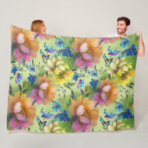 Fluxos de Aquarela padrão sem costura 1