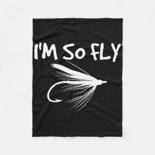 Cobertor De Velo Fly Fishing Presente Engraçado para Pescador - Est