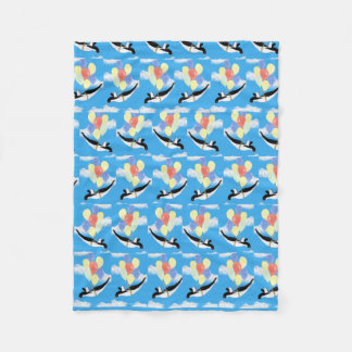 Cobertor De Velo Flying Penguin Teddy Bear