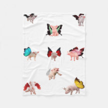 Flying Pigs Blanket