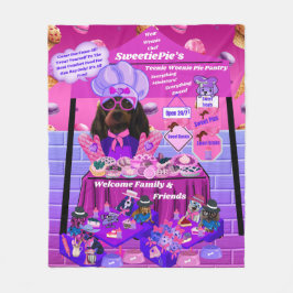 Cobertor De Velo Fogão de Torta de Tresie Weenie Pie de SweetiePie