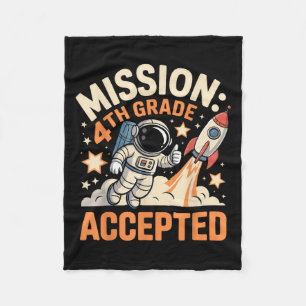 Cobertor De Velo Foguete Espacial do Astronauta Aceito na Missão 4.