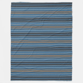 Cobertor De Velo Folha azul Minoana Blanket II